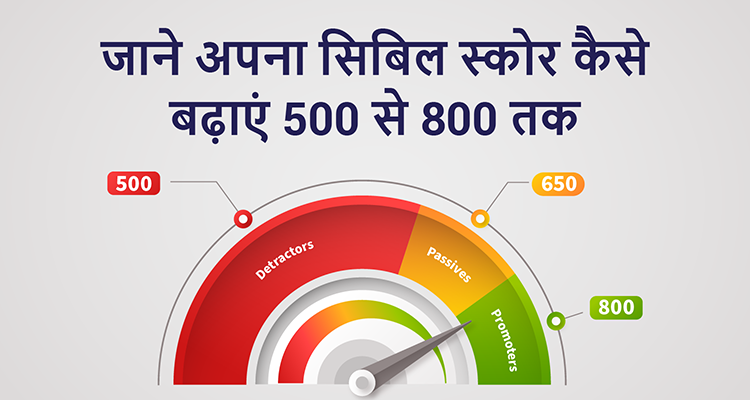 क्या आप भी खराब CIBIL स्कोर से है परेशान?  ये 5 आसान से टिप्स बढ़ा सकते है आपका सिबिल स्कोर, और पाये बैंक से बड़ी मात्रा में लोन