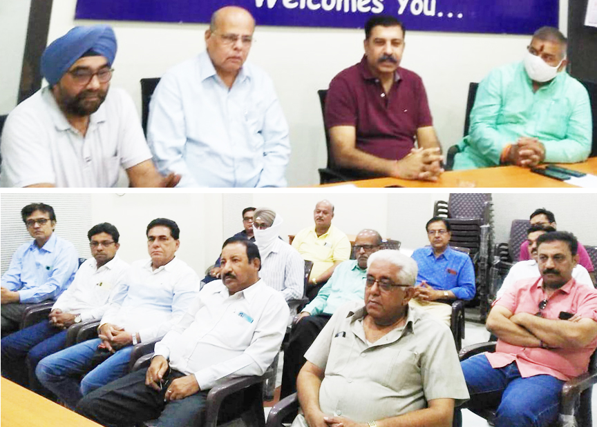 आगामी कार्यकारिणी एवं जिला ईकाईयों पर चर्चा के लिए कैट पदाधिकारियों की बैठक