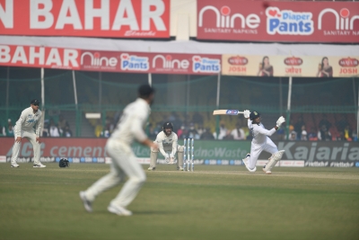 भारत बनाम न्यूजीलैंड दूसरा टेस्ट : लंच ब्रेक तक दूसरे दिन भारत ने 6 विकेट खोकर 285 रन बनाए