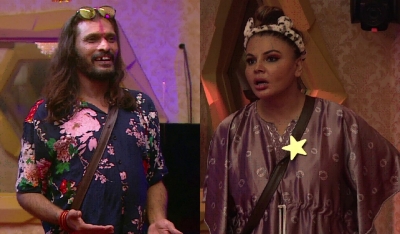 'बिग बॉस 15': खाना चुराने पर राखी सावंत ने अभिजीत पर फेंका पानी