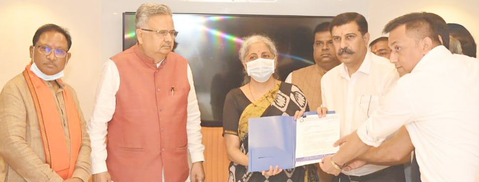 कपड़े पर जीएसटी बढ़ाने का फैसला वापिस लेने चेम्बर का केन्द्रीय वित्तमंत्री को आभार