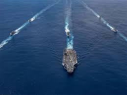 चीन से टकराव के बीच भारत सहित छह देशों की नौसेनाएं कर रही हैं युद्ध अभ्यास