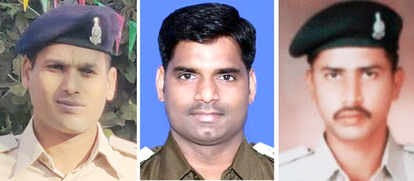  नक्सल मोर्चे में तैनात तीन अफसरों को वीरता पदक