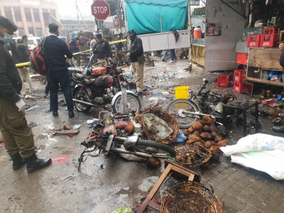 लाहौर के व्यस्त बाजार में विस्फोट, 2 की मौत, बलूच नेशनल आर्मी ने ली हमले की जिम्मेदारी लाहौर के व्यस्त बाजार में विस्फोट, 2 की मौत, बलूच नेशनल आर्मी ने ली हमले की जिम्मेदारी