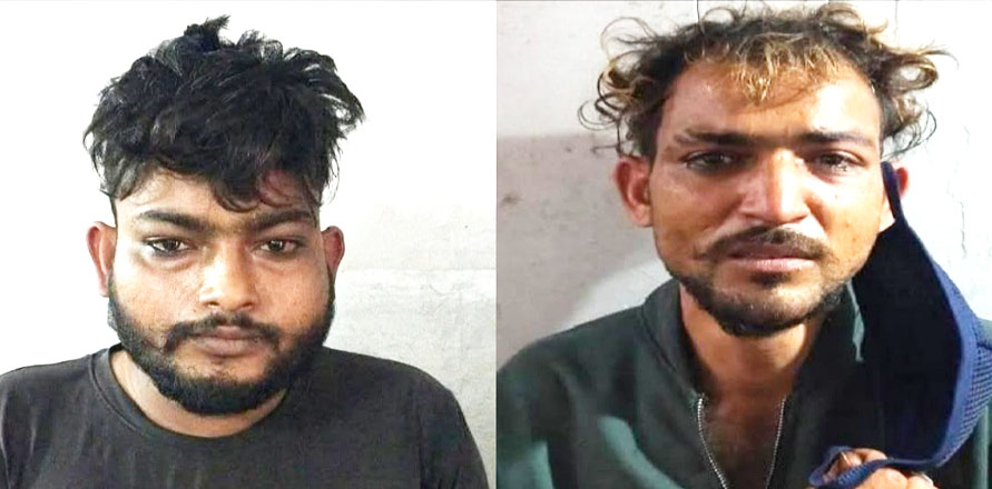 सीसीटीवी फुटेज से मिला सुराग, दुकान से जेवर चोरी करने वाले यूपी के 2 बंदी