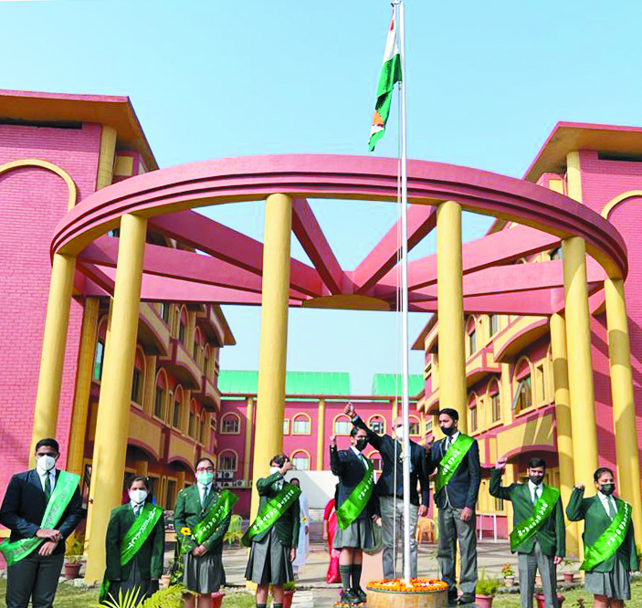 डीपीएस रायपुर में गणतंत्र दिवस पर स्कूल कैबिनेट ने ली जिम्मेदार नागरिक बनने की शपथ