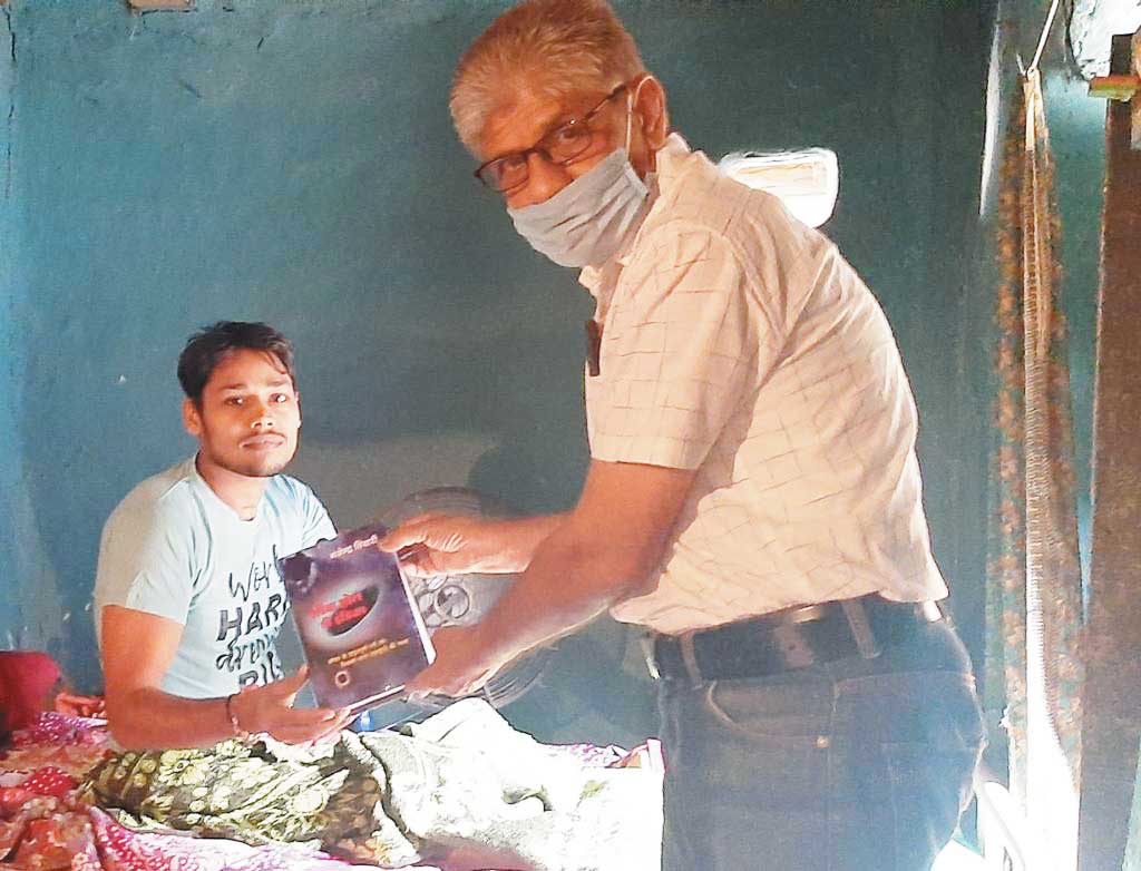 चरामेति द्वारा दिव्यांग पिंटूराम को 12वीं ओपन हेतु शिक्षा सहयोग