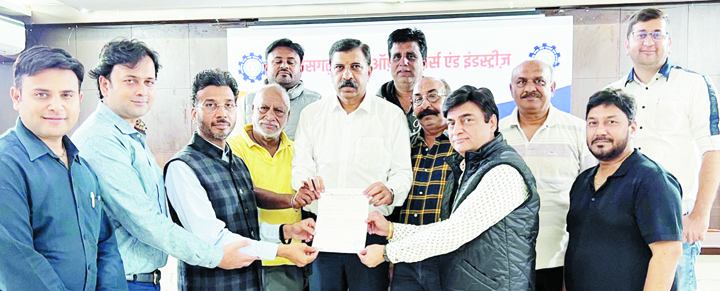 छग फर्नीचर मैन्युफैक्चरर्स एसो. ने चेम्बर प्रदेशाध्यक्ष को प्रस्तावित थोकबाजार स्थल आवश्यकता से कराया अवगत