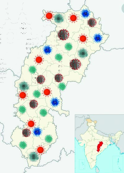 प्रदेश में कल के मुकाबले आज अधिक मिले कोरोना संक्रमित