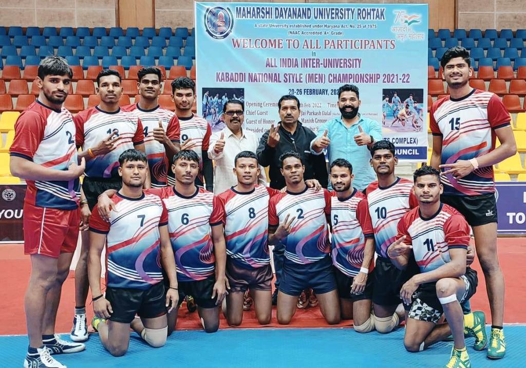 ‘खेलो इंडिया खेलो’ में पहुचंने वाला छत्तीसगढ़ का पहला विश्वविद्यालय बना सीवीआरयू