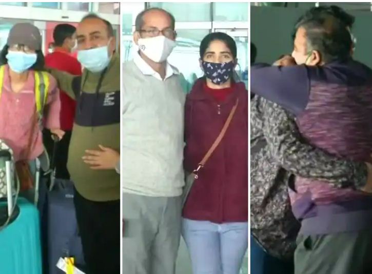 पुतिन की घोषणा और रूस के हमलों के बाद यूक्रेन की राजधानी से भाग रहे हैं लोग