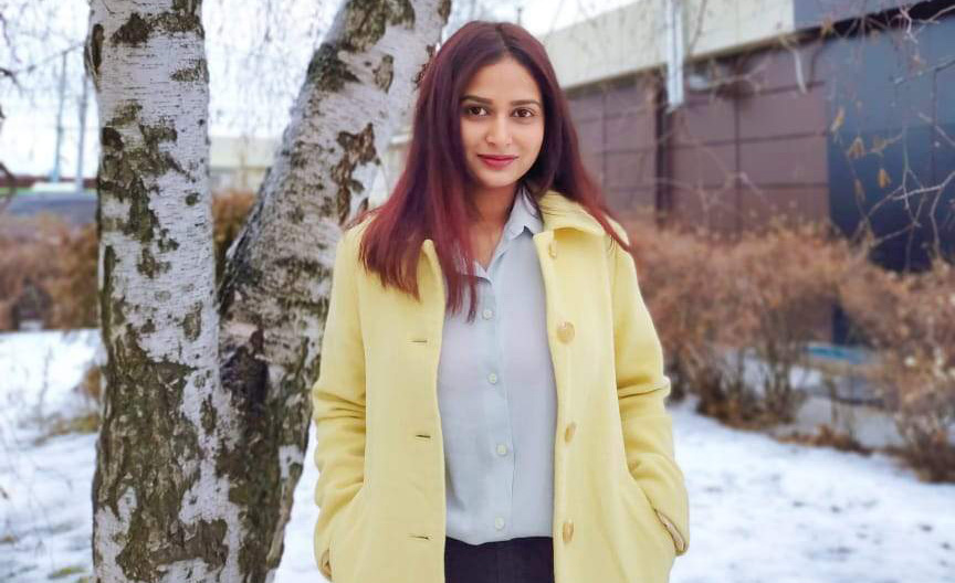 यूक्रेन के दूसरे बड़े शहर खारकीव के मेट्रो ट्रेन के बंकर में छुपी नांदगांव मानपुर की मेडिकल छात्रा