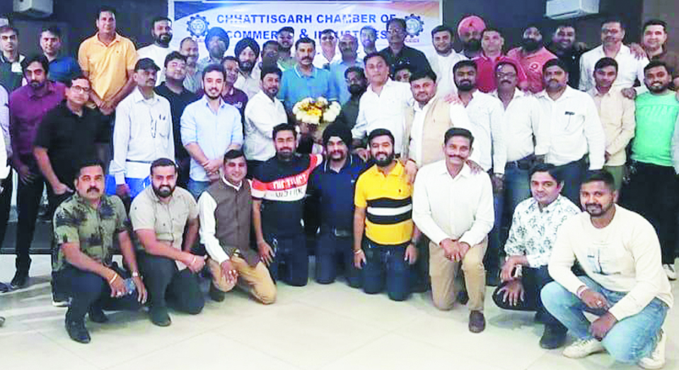 छत्तीसगढ़ युवा चेम्बर की प्रथम बैठक
