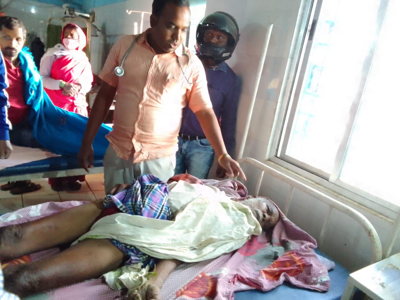 स्टेट बैंक में मधुमक्खियों का हमला, बुजुर्ग की मौत, 2 जख्मी