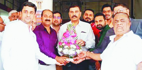 सब्जी-फल, कपड़ा व्यापारियों ने चेम्बर अध्यक्ष को थोक बाजार स्थल आवश्यकता से कराया अवगत