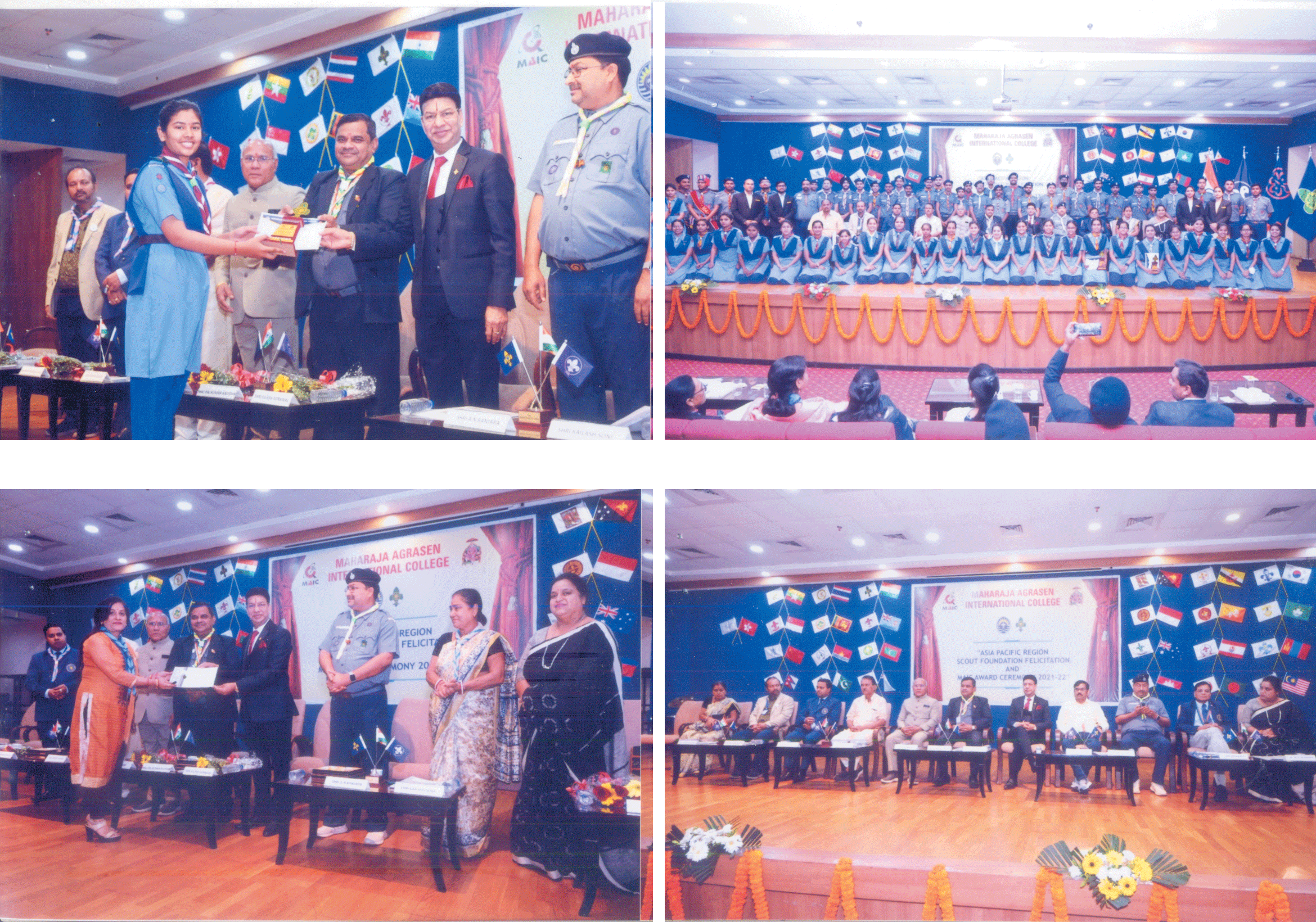 एशिया पैसेफिक के स्काउड गाइड हुए सम्मानित