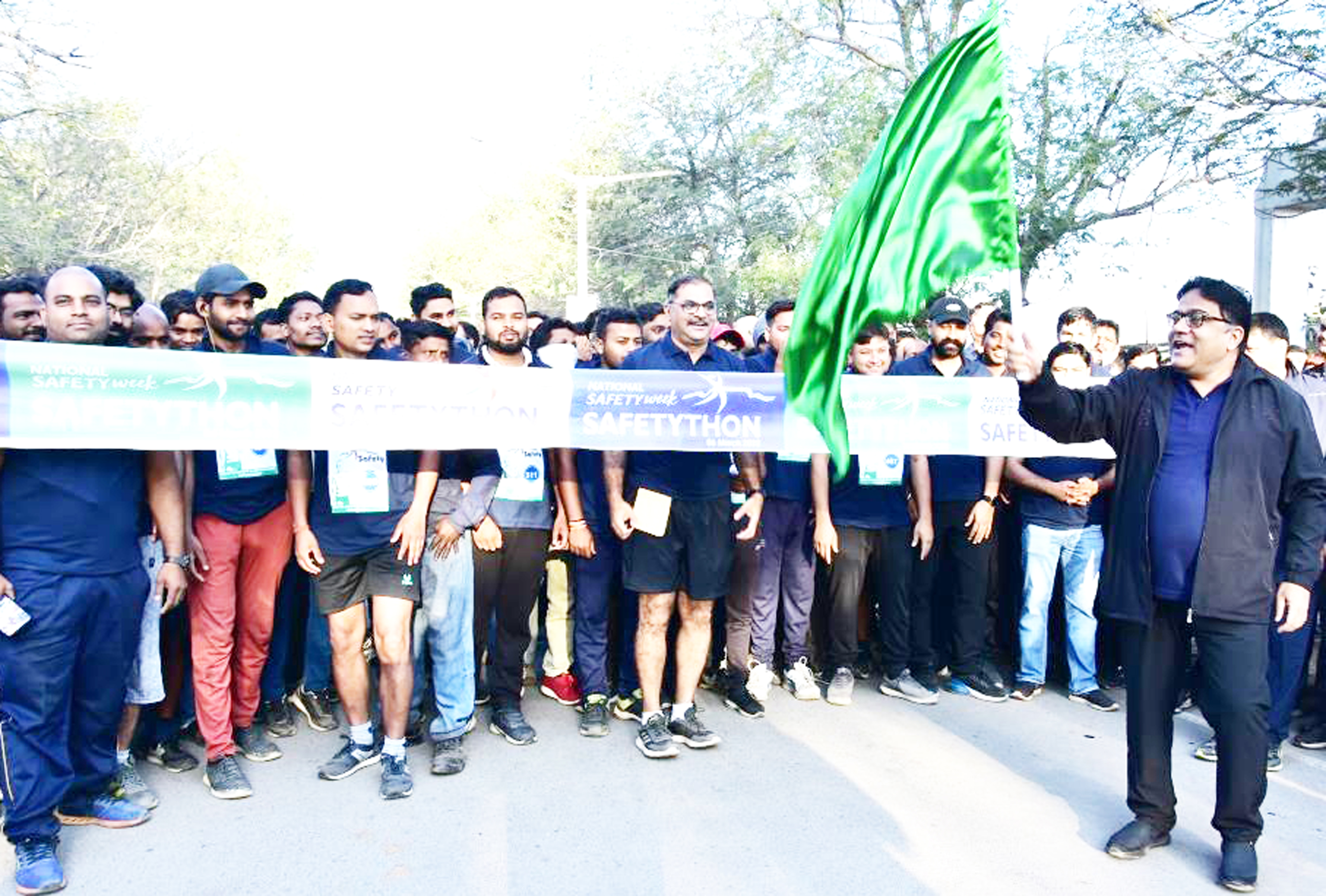 51 वें राष्ट्रीय सुरक्षा सप्ताह पर बालको में अनेक कार्यक्रम