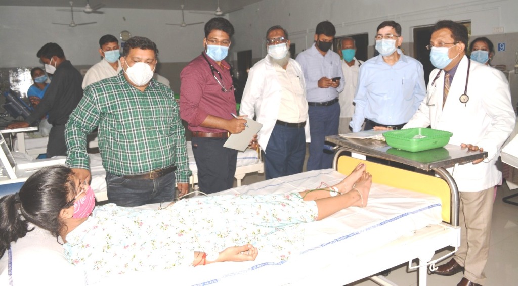 रेलवे चिकित्सालय में रिकॉर्ड 137 मरीजों की निःशुल्क पेसमेकर जांच