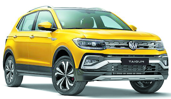 बहुआयामी खूबियों के साथ फॉक्सवैगन टायगुन का नया मॉडल रायपुर में