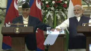 नेपाल और भारत ने कई प्रोजेक्ट का किया उद्घाटन, मोदी ने कहा- ये है दोनों देशों के भविष्य का ब्लूप्रिंट