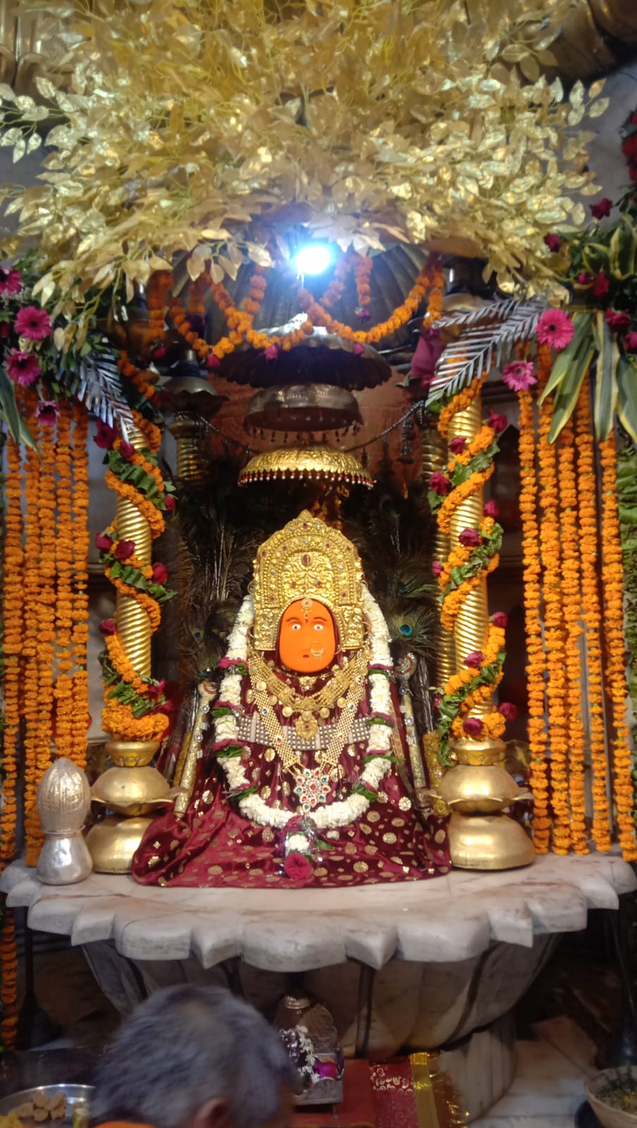 चैत्र नवरात्रि पर्व संवत२०७९, चतुर्थ दिन (Fourth Day),Dt, 5/4/2022, मां बम्लेश्वरीदेवी, डोंगरगढ़ मन्दिर के दर्शन