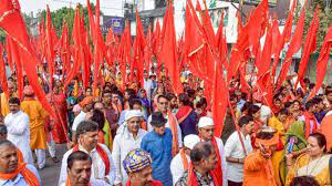 राजस्थान के कोटा में मुसलमानों ने हनुमान जयंती शोभायात्रा पर फूल बरसाए, शरबत बांटा