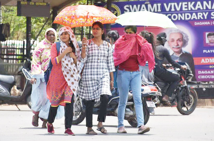 लू का अलर्ट, आधे दिन में ही रायपुर-बिलासपुर 38 डिग्री गरम