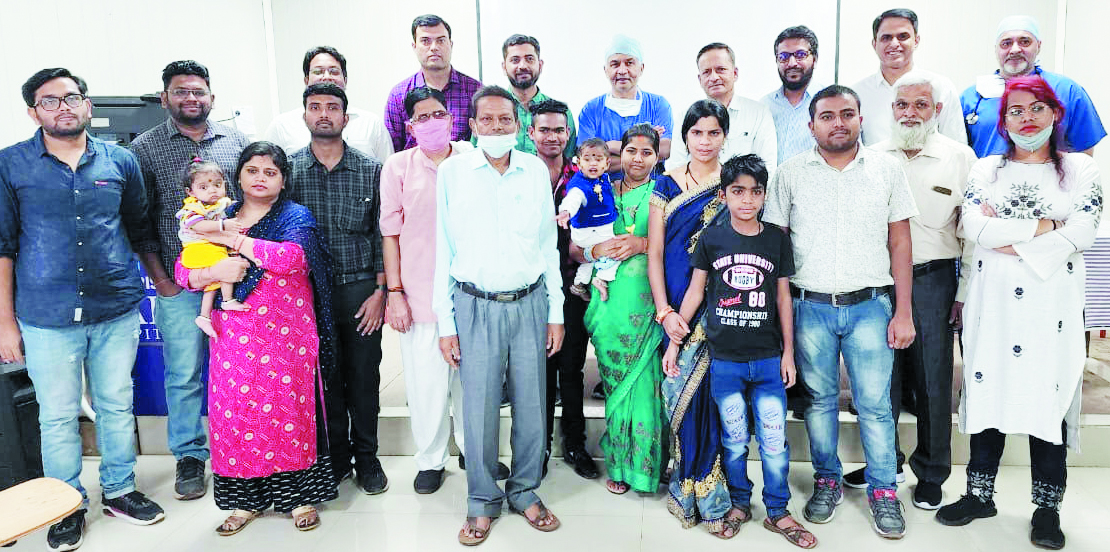 6 माह की दो बच्चियों संग 6 को सफल लिवर ट्रांसप्लांट से मिला नया जीवन, रामकृष्ण केयर की विशेषज्ञता और विश्वसनीयता में वृद्धि-डॉ. संदीप दवे