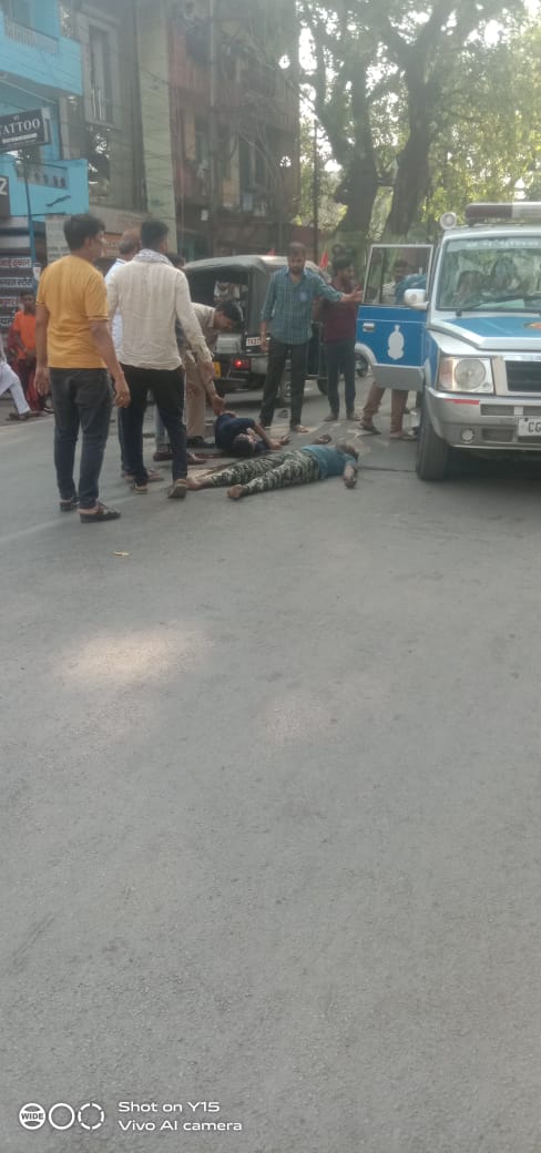 पुरानी बस्ती थाने के पास दुर्घटना, एक मौत