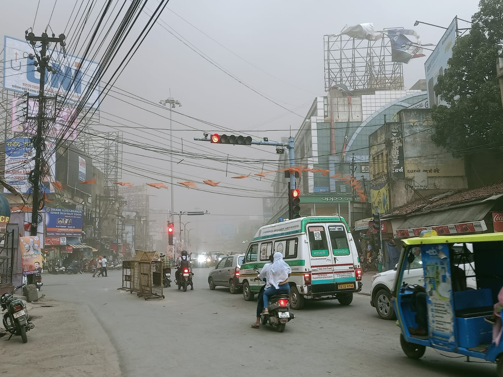 कोरिया में बारिश, रायपुर में मौसम बदला, लू से राहत