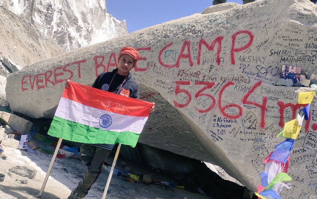 बैसाखी के सहारे माउंट एवरेस्ट पर किया फतह, विश्व की पहली पर्वतारोही बनी