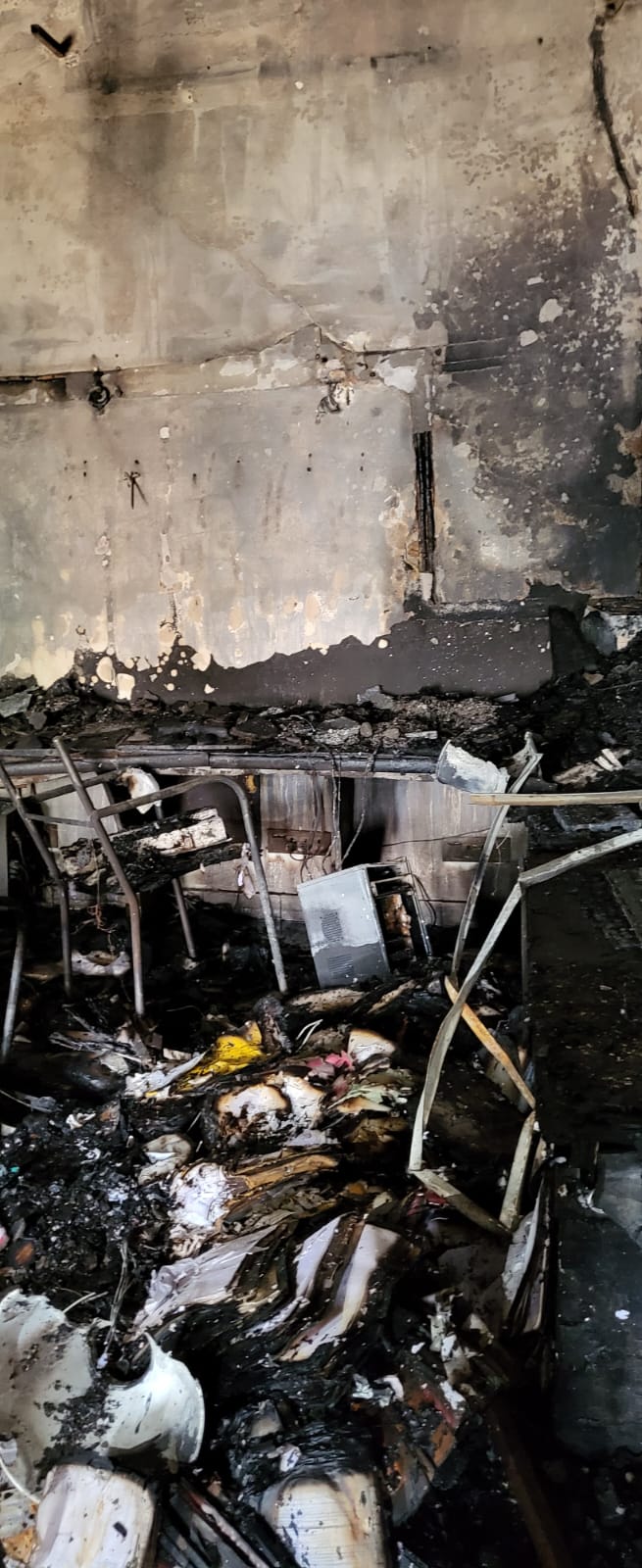 हैथवे ग्रैंड ऑफिस में आग, घंटों बाद काबू