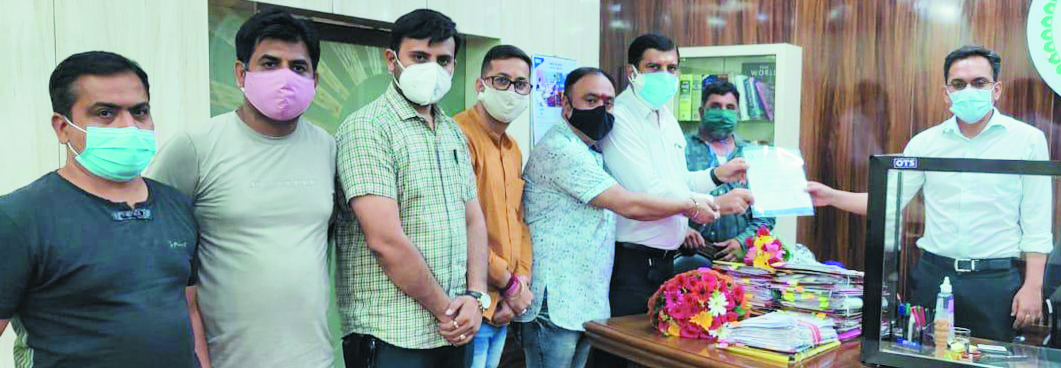 धरना स्थल स्थानांतरित, जिलाधीश को चेंबर का आभार, स्थानीय रहवासियों एवं कारोबारियों को मिलेगी राहत-पारवानी