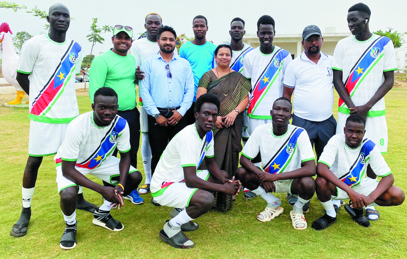 कलिंगा विश्वविद्यालय द्वारा फुटबॉल और बास्केटबॉल टूर्नामेंट