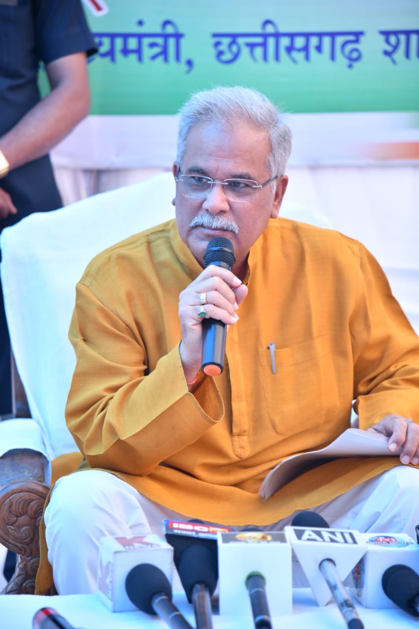 बस्तर के बंदोबस्त त्रुटि वाले इलाकों में ड्रोन सर्वेेक्षण होगा-भूपेश