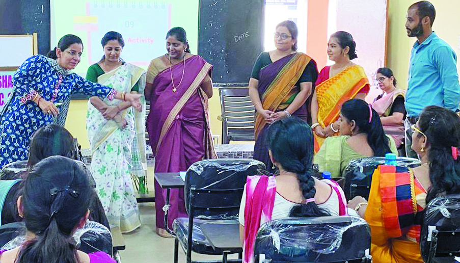  श्री शंकरा स्कूल में चार दिवसीय शिक्षक प्रशिक्षण