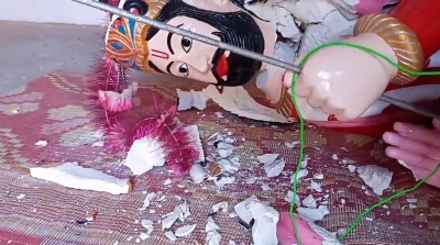 कराची में हिंदू मंदिर में तोड़फोड़