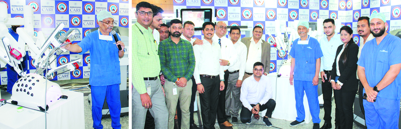 रामकृष्ण केयर में फोर्थ जनरेशन रोबोटिक असिस्टेड सर्जरी सिस्टम,छग के साथ मध्यभारत की भी पहली अत्याधुनिक टेक्नोलॉजी होगी-डॉ. दवे