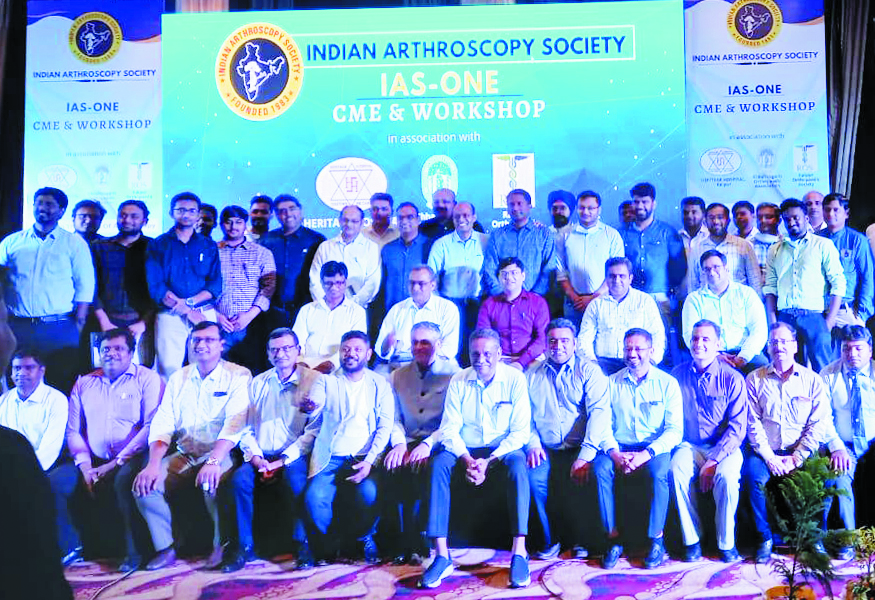 ख्याति प्राप्त ऑर्थोस्कोपिक सर्जन डॉ. सचिन तपस्वी की देखरेख में हेरिटेज हॉस्पिटल ने आयोजित की एक दिवसीय कार्यशाला