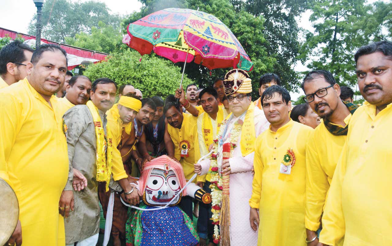 बालकोनगर में जगन्नाथ रथ यात्रा उत्सव में उमड़े भक्तजन