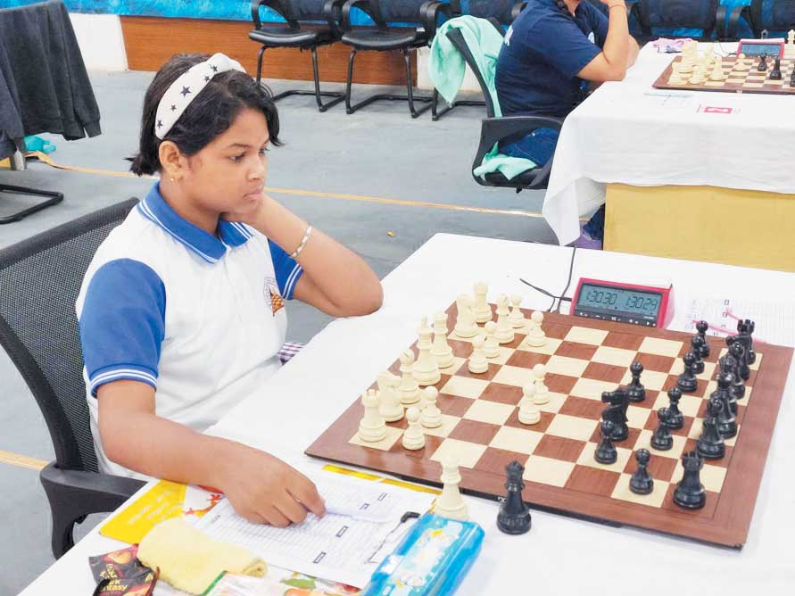 स्नेहा बनी शतरंज स्पर्धा में उपविजेता