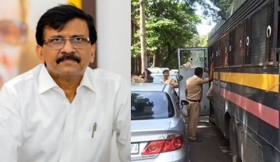 गिरफ्तार शिवसेना नेता संजय राउत की कोर्ट में पेशी होगी गिरफ्तार शिवसेना नेता संजय राउत की कोर्ट में पेशी होगी