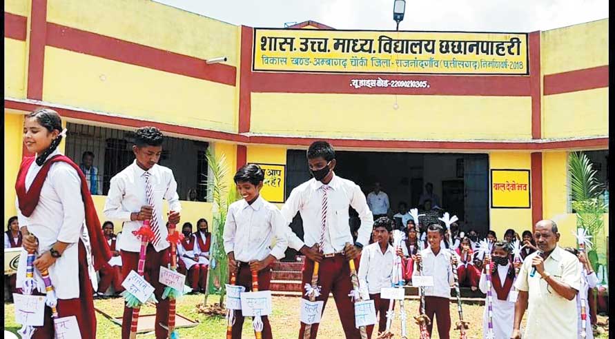 शिवम् और मधुरम् दल ने जीती गेड़ी प्रतियोगिता