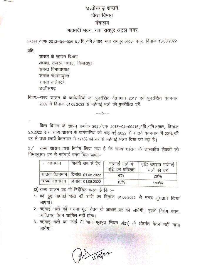 डीए 6 फीसदी बढ़ा