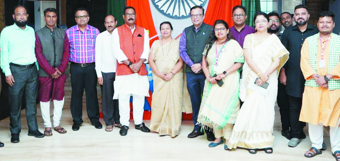 कलिंगा विश्वविद्यालय परिसर में बड़े उत्साह के साथ 75वां स्वतंत्रता दिवस मनाया गया