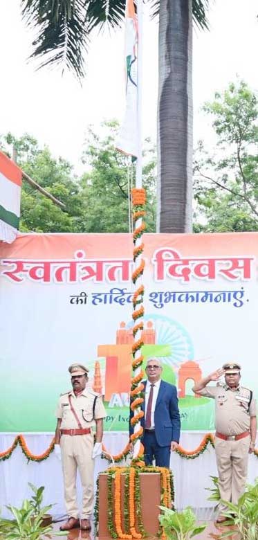 एसईसीएल ने स्वतंत्रता दिवस हर्षोल्लास से मनाया