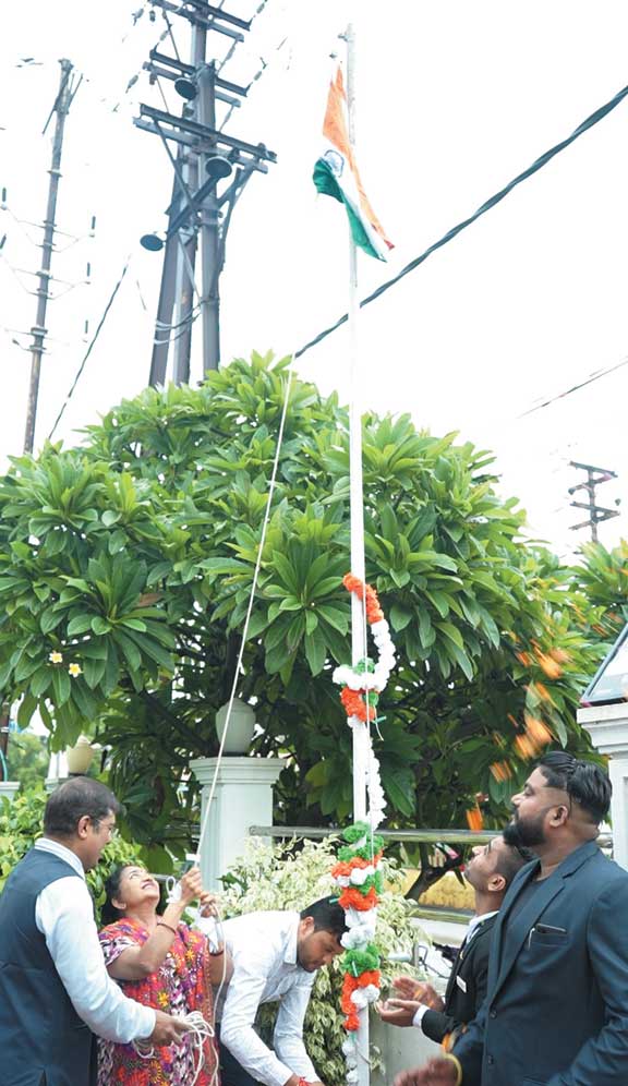 सुयश हॉस्पिटल में मनाया गया आजादी का अमृत महोत्सव