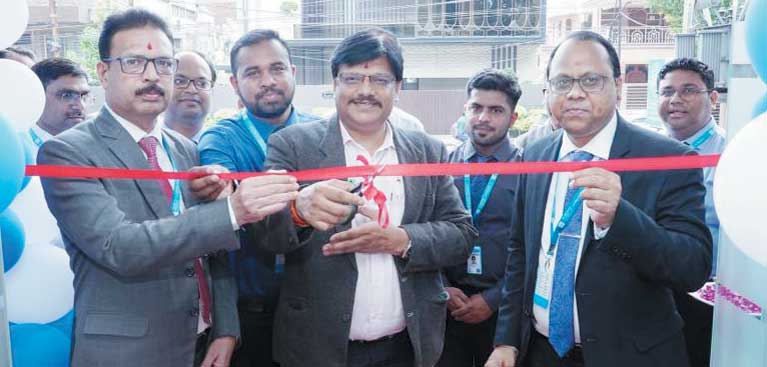चौबे कॉलोनी में बैंक ऑफ महाराष्ट्र की अत्याधुनिक सेवायुक्त शाखा का उद्घाटन