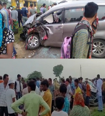 गुजरात : सड़क दुर्घटना में 7 तीर्थयात्रियों की मौत गुजरात : सड़क दुर्घटना में 7 तीर्थयात्रियों की मौत