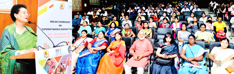 सशक्त भारत की नींव है सुपोषित महिला-रेखा शर्मा